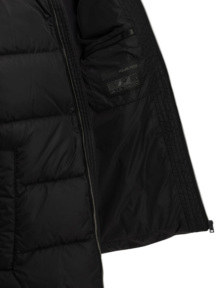 Herno Short Nylon Down Jacket Jackets and Coats - Black | e86c4c7767d29879758c4a071e435cdfd00184d8
