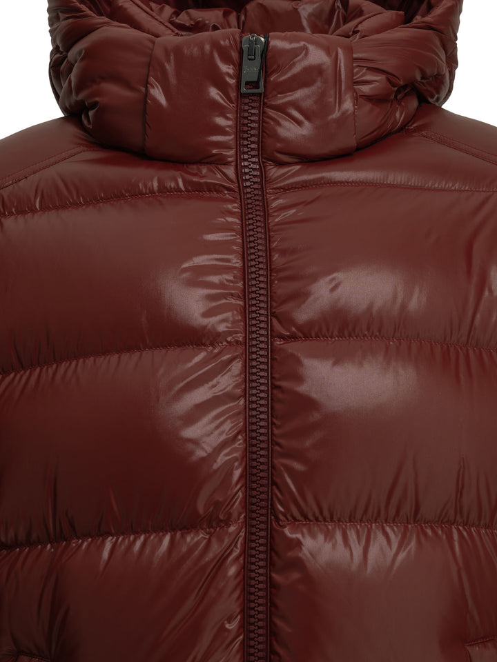 Herno Short Down Jacket With Logo Jackets and Coats - Red | 575af776f1de4a1c6777512b06558aeafdaf8068