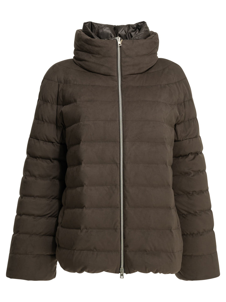 Herno Resort Jackets and Coats - Brown | 8608a2a659cf25b436e7c7fc9c19617dbef49f0f