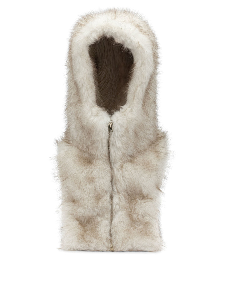 Herno Faux Fur Underjacket Jackets and Coats - Beige | 4dc232142b09e67ded5a91cd5e234ca526919c09