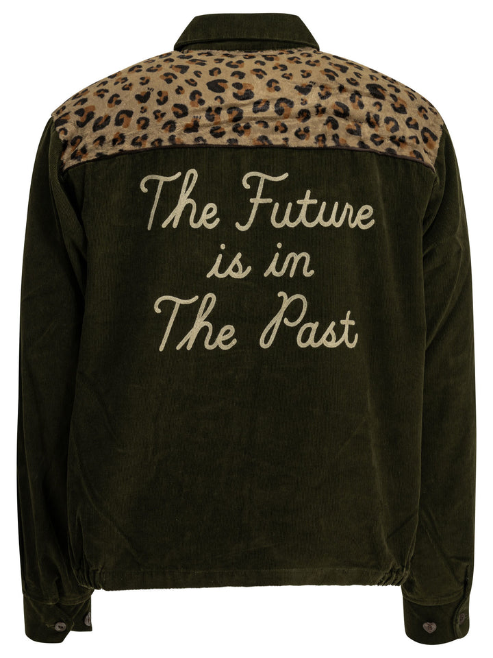 Human Made Leopard Jackets And Coats Green