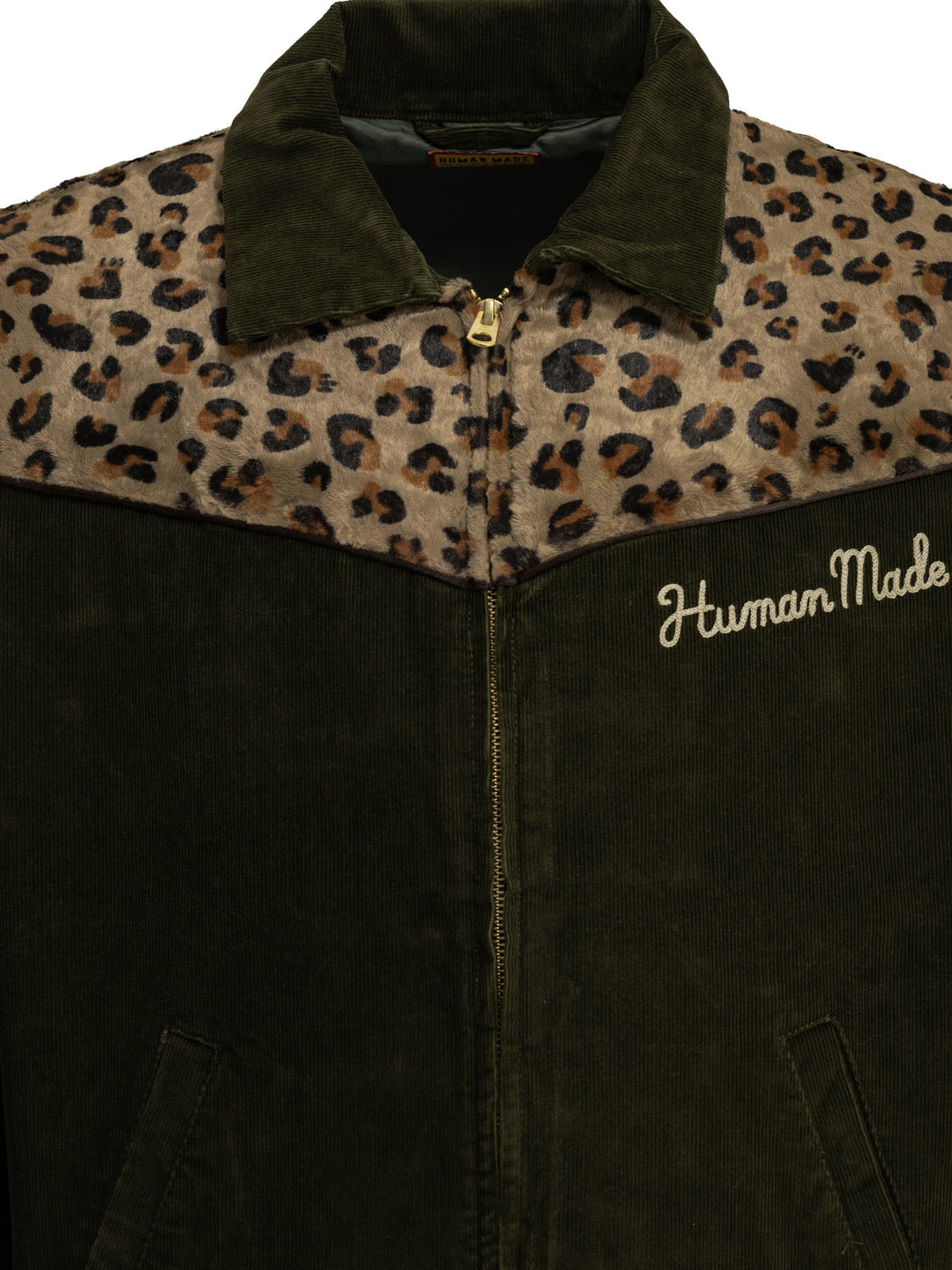 Human Made Leopard Jackets And Coats Green