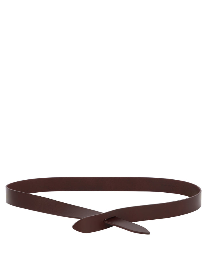 Isabel Marant Lecce Belts - Bordeaux | b8850a54f59a7037b8199ac1f1574a73be5529cd