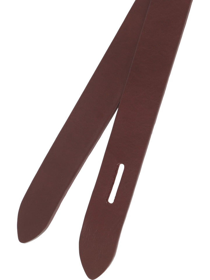 Isabel Marant Lecce Belts - Bordeaux | 1511fbd9910e9a41fb60dd576cfe02995d48f4c7