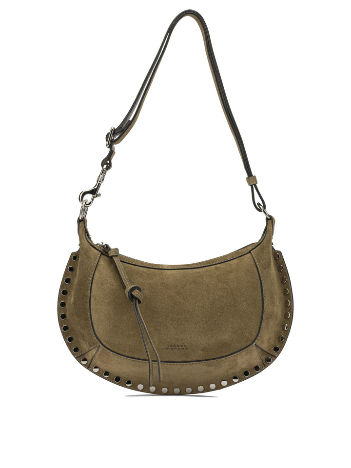 Isabel Marant Oskan Moon Shoulder Bags - Brown | 45825703b0acbd0171b0a31160a97c814aaa69cc