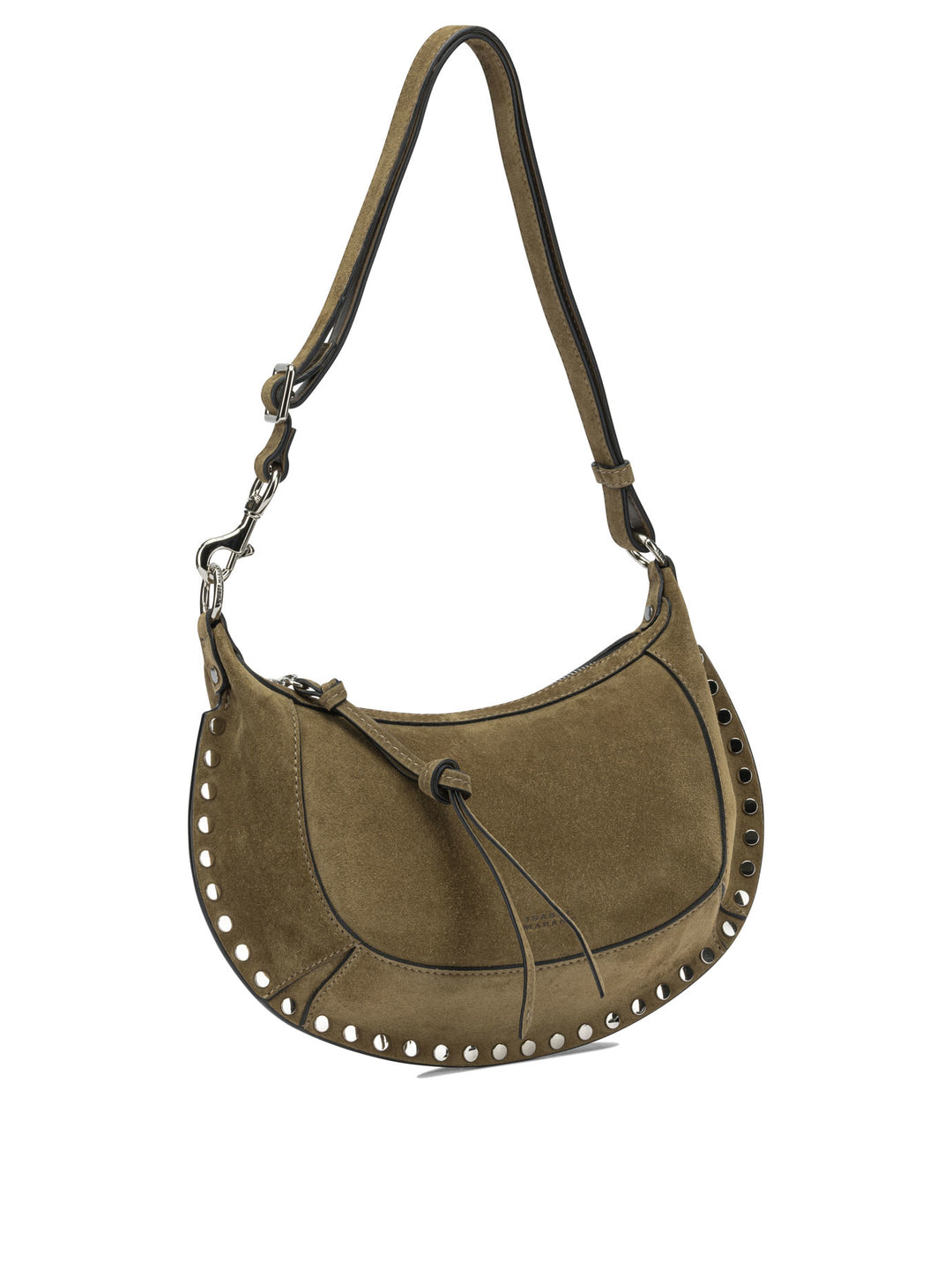 Isabel Marant Oskan Moon Shoulder Bags - Brown | 4b6ce5c7d9db3bc370e8e19fa17a4f3c9b7f1e51