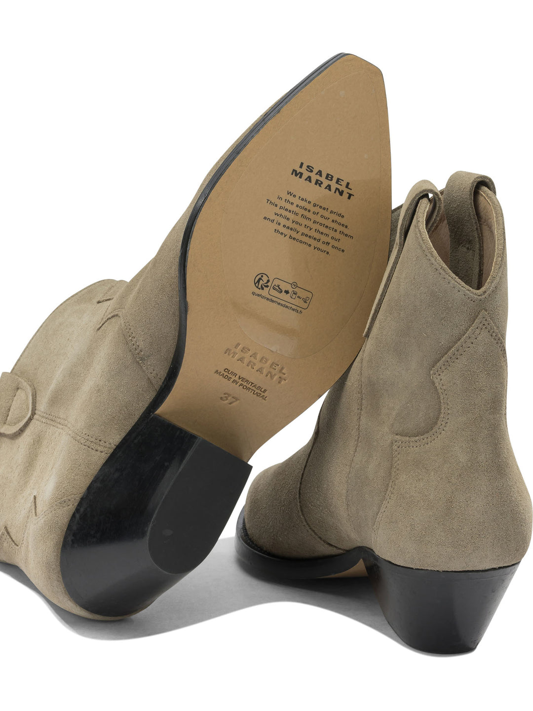 Isabel Marant Dewina Boots and Ankle Boots - Beige | a00087bdad3539cdcea88fd36392f8d51232b9b1