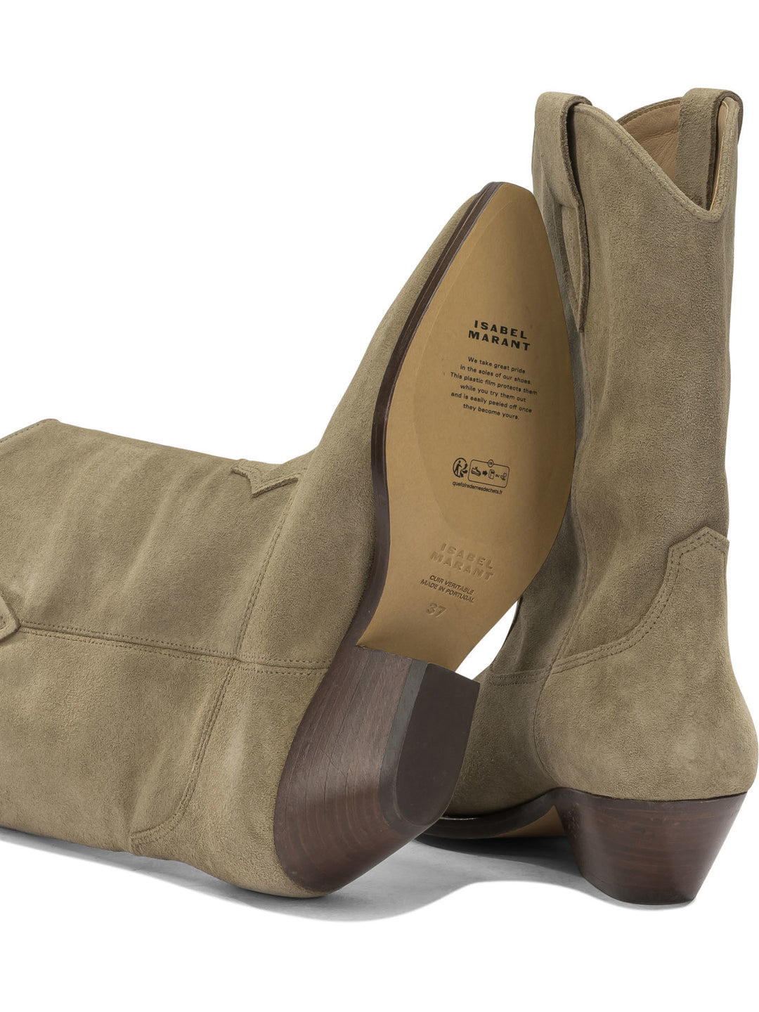 Isabel Marant Duerto Boots and Ankle Boots - Beige | f14d989bec684c74a8b07554105fa6d2158df65a