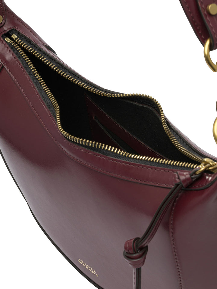 Isabel Marant Naoko Shoulder Bags - Bordeaux | 3d7a8b314c40b336d5c382d229ab830e75fca1cc