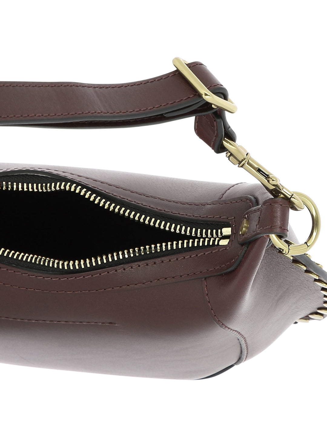 Isabel Marant Oskan Moon Shoulder Bags - Bordeaux | 9058b6bd64465d3e0ae343dfa1782bef79df6c59