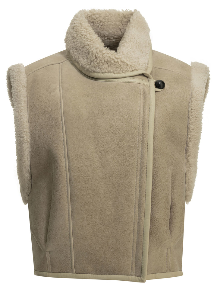 Isabel Marant Alime Jackets and Coats - Beige | 94cfd9c37bfe1bda4436da5ae27cf8a4b976be60