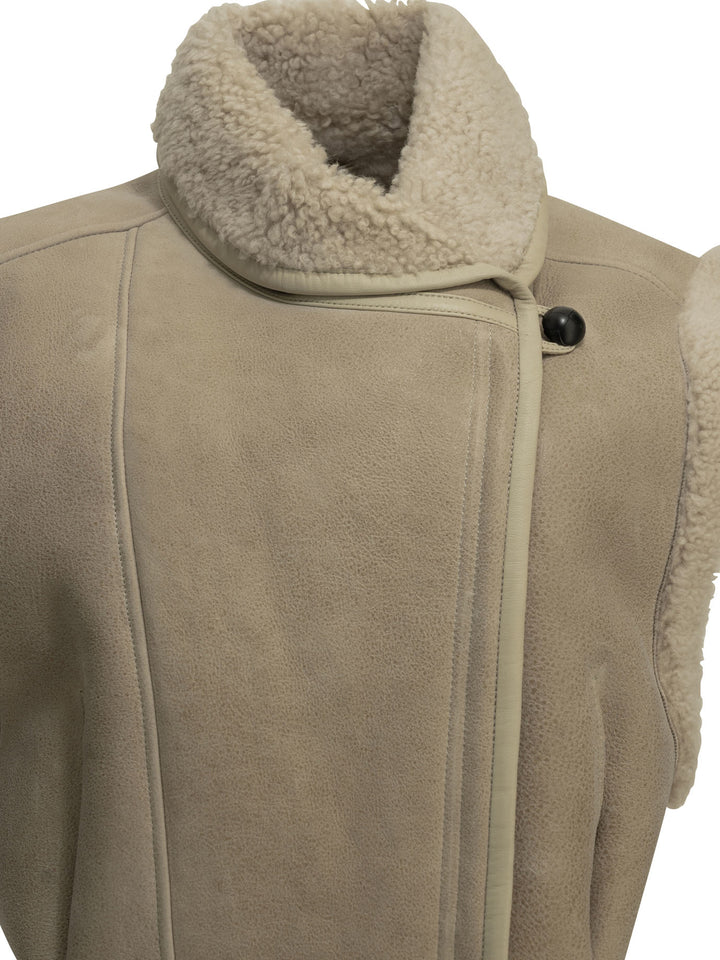Isabel Marant Alime Jackets and Coats - Beige | dcda337a00b15f81acea42a84c57592797ab12b4