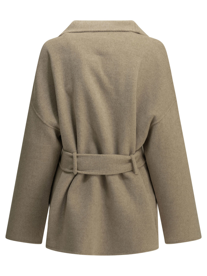 Isabel Marant Ceaton Jackets and Coats - Beige | bb628f506be6f48816bf97e53ffc7b6a0cafd3bc