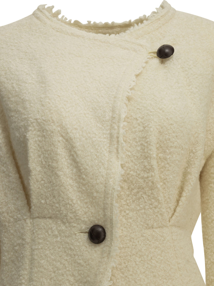 Isabel Marant Suna Jackets and Coats - White | 14a3fc2ce850f32e15eeb5cd1ceb7baa1a78c9c1