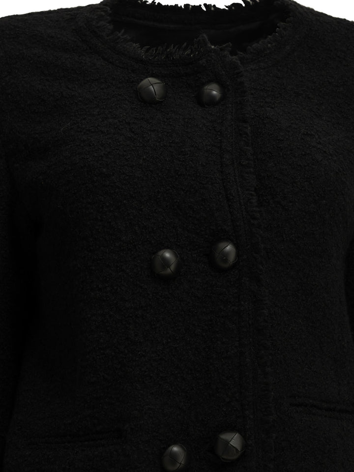 Isabel Marant Suely Jackets and Coats - Black | ca6ca51c404dd08203f39c5073894fabfee1f587