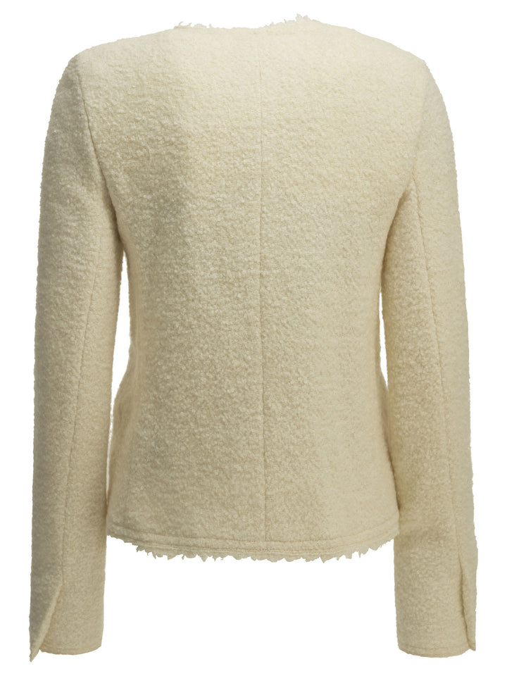 Isabel Marant Suely Jackets and Coats - White | 9304a0cfd841cc310a6dc527ab3a4ca630f970ad