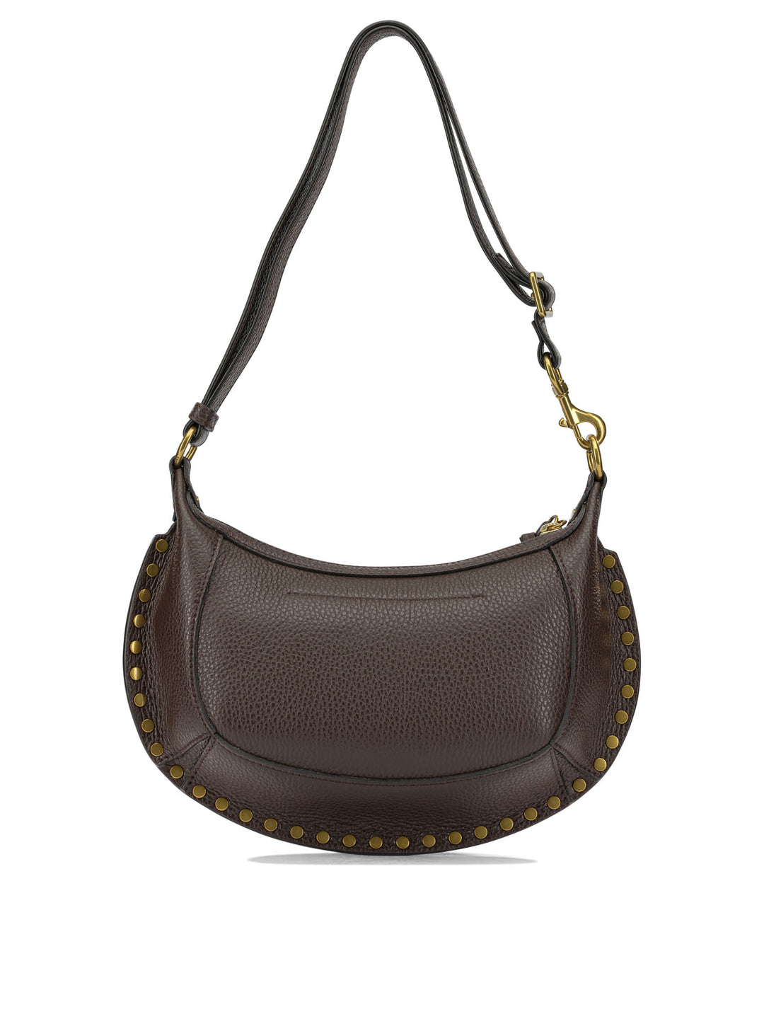 Isabel Marant Oskan Moon Shoulder Bags - Brown | 409e285dd62a5e87071f6aa9db074e1c6d0816e8