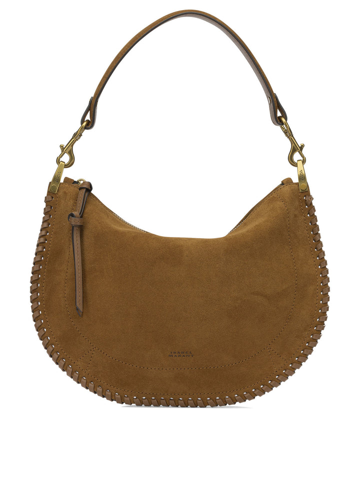 Isabel Marant Oskan Soft Shoulder Bags - Brown | f6a1bdefeeb89f6374d9d52d775ce4663f90844d