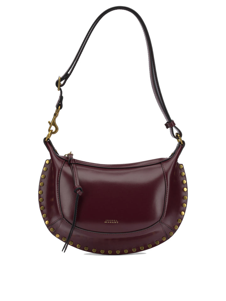Isabel Marant Oskan Moon Shoulder Bags - Bordeaux | eb4376abe5b016043f8839a2ada033ebd0c120d8