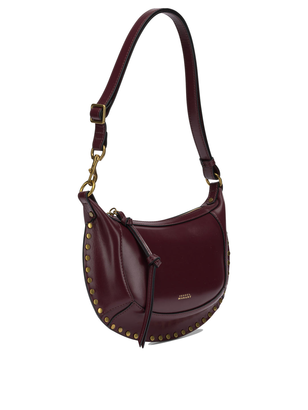 Isabel Marant Oskan Moon Shoulder Bags - Bordeaux | 248868ae241e0c5371039abfee1014b62515e8d4