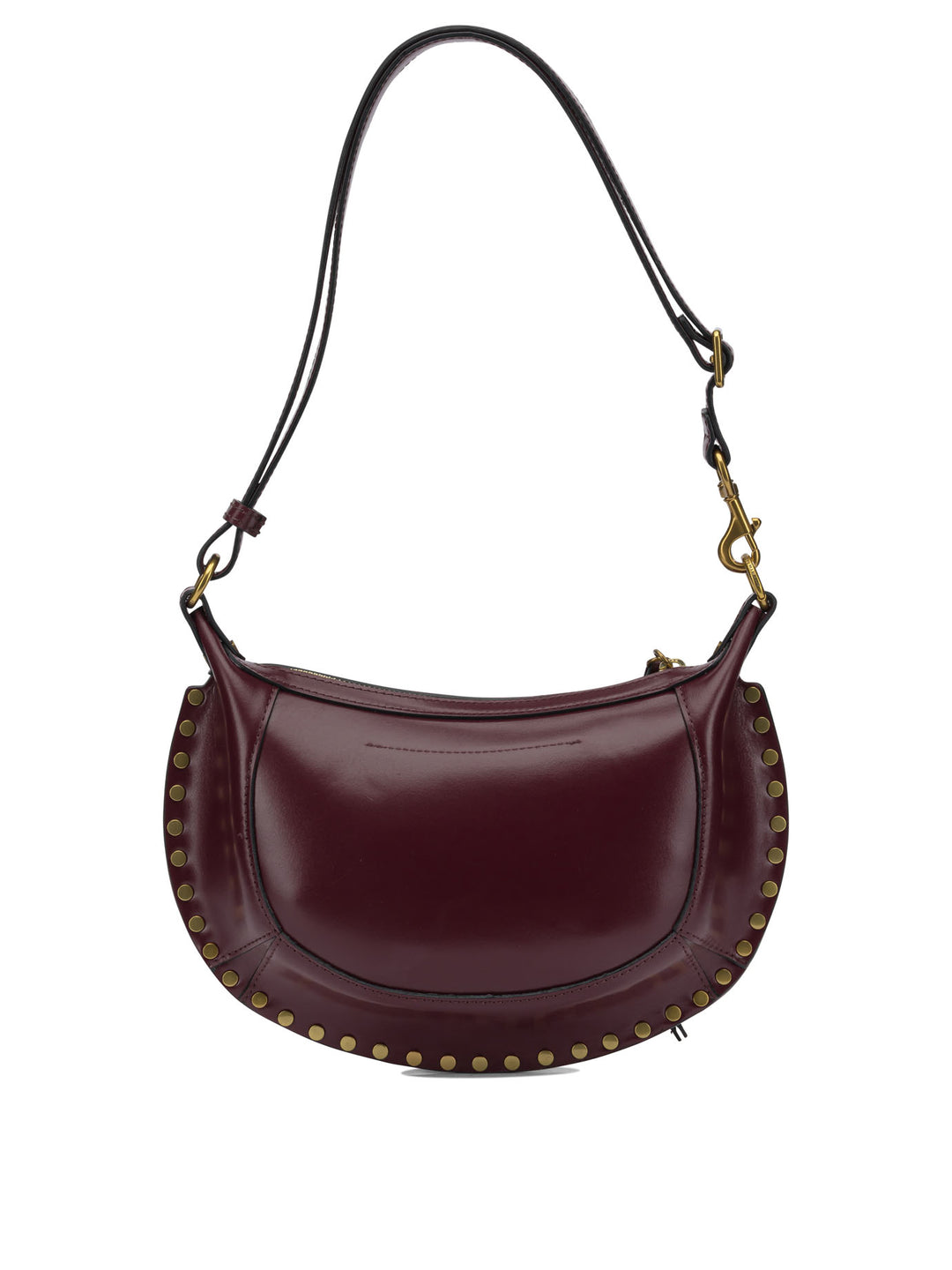 Isabel Marant Oskan Moon Shoulder Bags - Bordeaux | 14cd03414a24b50f55a7ed7d2cead1756d55c3f1