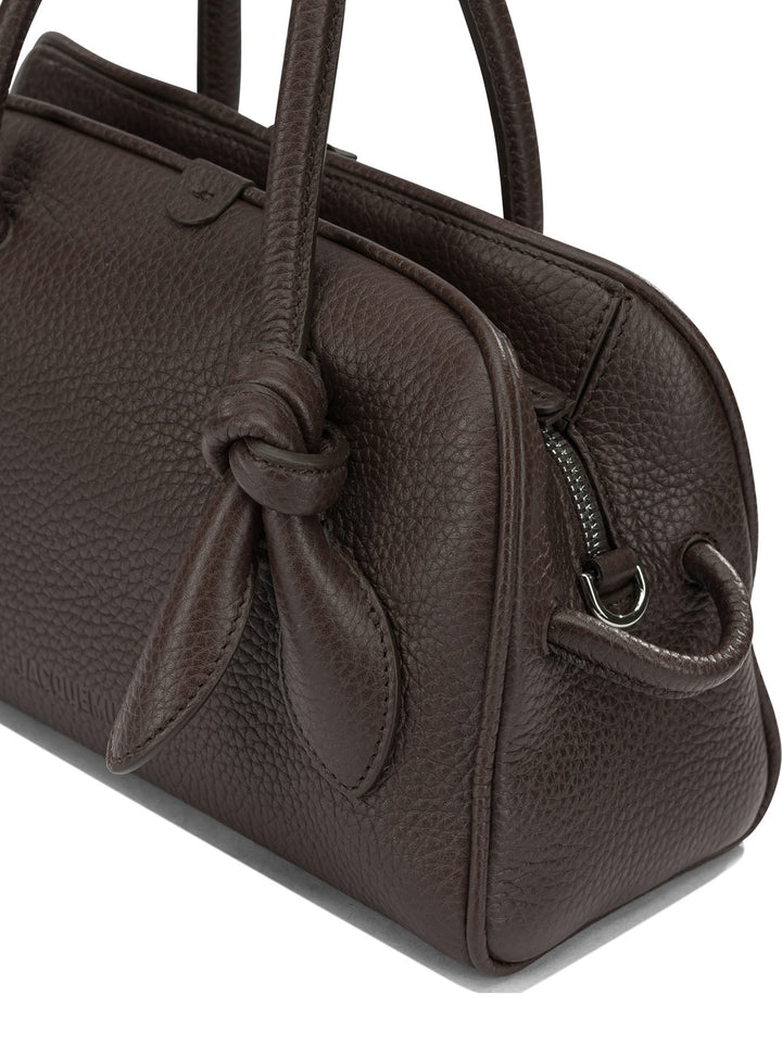 Jacquemus Le Petit Turismo Handbags - Brown | 0a8f7a50afcd85713879318889fc19b6410afe5d
