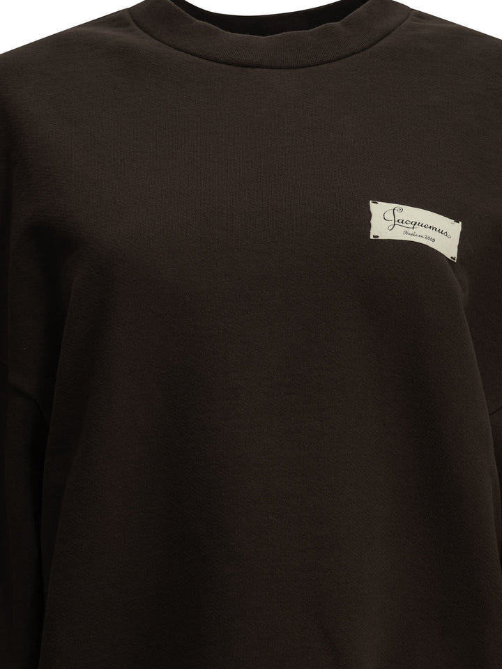 Jacquemus Le Sweatshirt Montaigne Sweatshirts - Brown | dd39b49363803e0f4ee51fb3c15e3ff8898b21a5