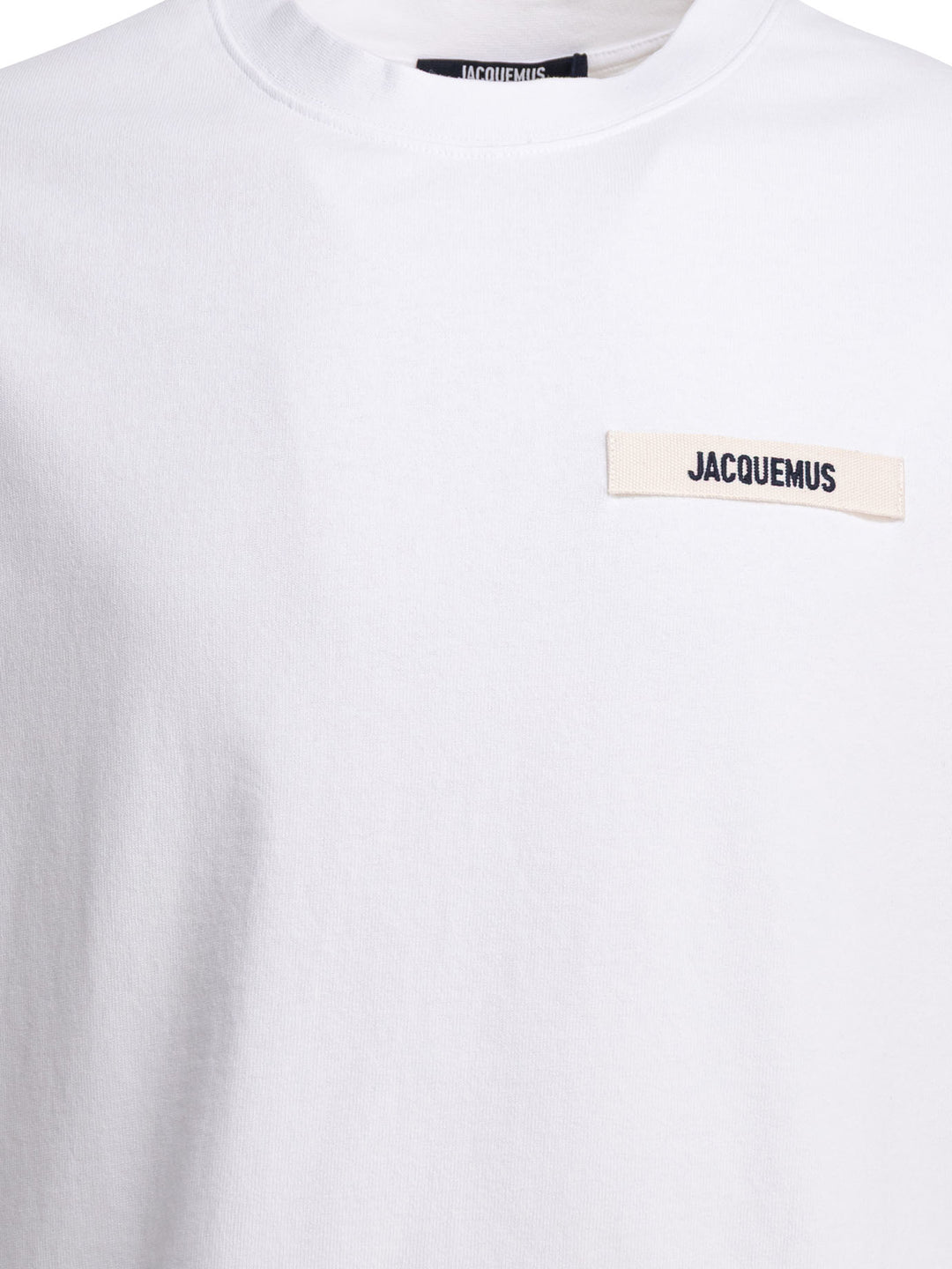 Jacquemus Gros Grain T-shirts - White | 330ae0bf568656e83d064ca6e8ec4c2f7edcaf4c