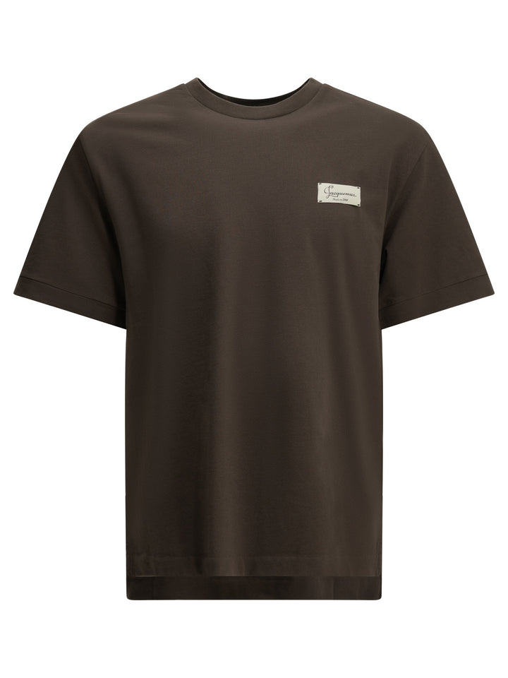 Jacquemus Le Montaigne Mc T-shirts - Brown | 1da4ba1a0d5062b1d027a76d1b22ecc389650b10