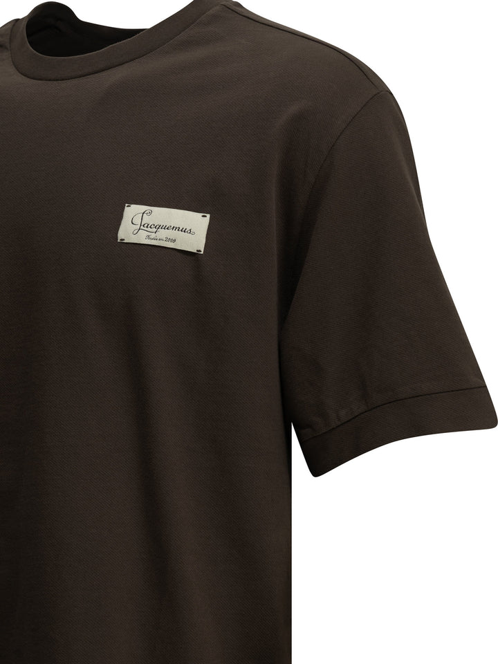 Jacquemus Le Montaigne Mc T-shirts - Brown | 77e70ff122c5652598668f11dab1aba6ef3a20df