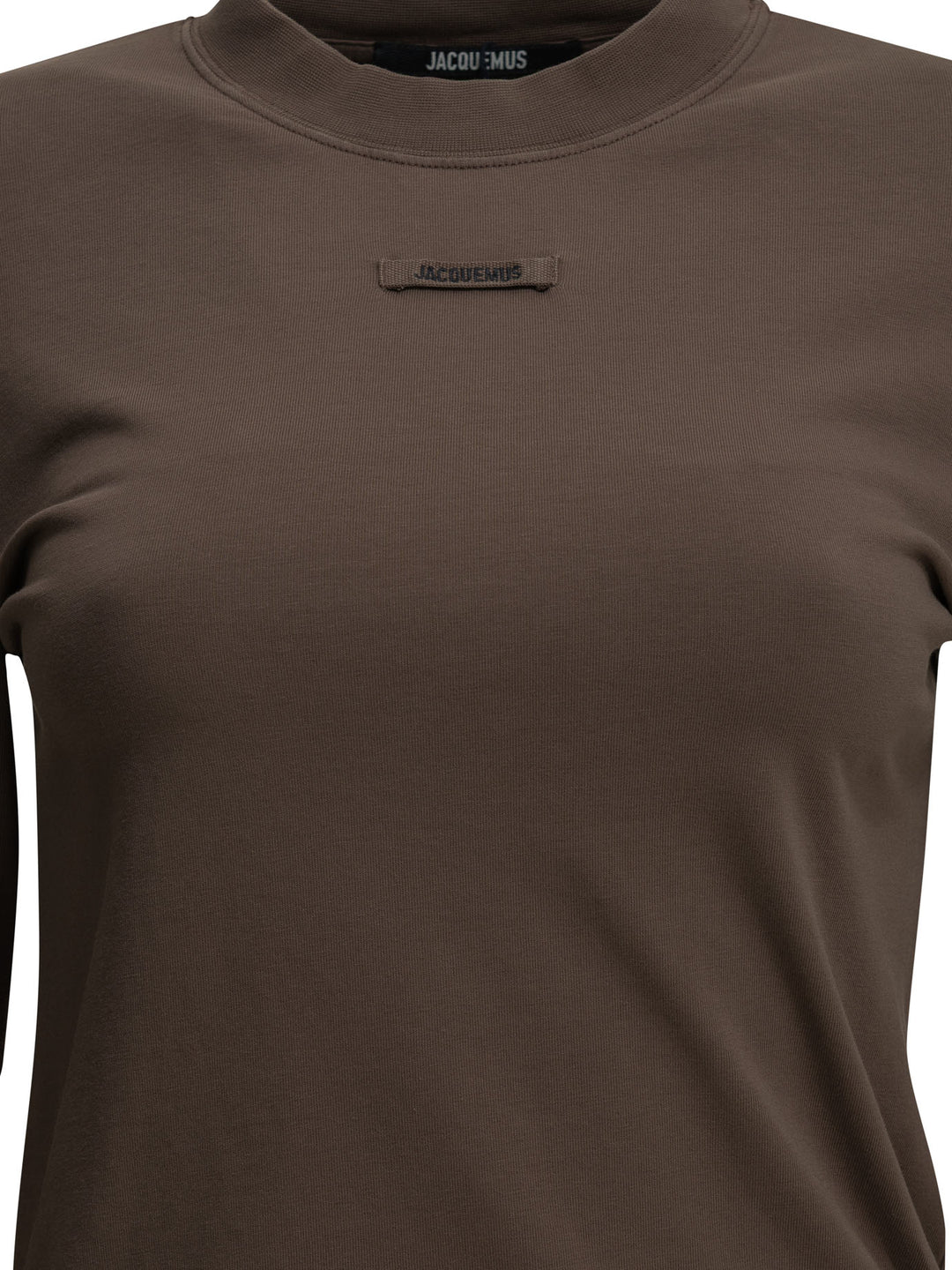 Jacquemus Gros Grain T-shirts - Brown | 82024999f44bf8cd19ad5378ab4e47d2cb0efe67