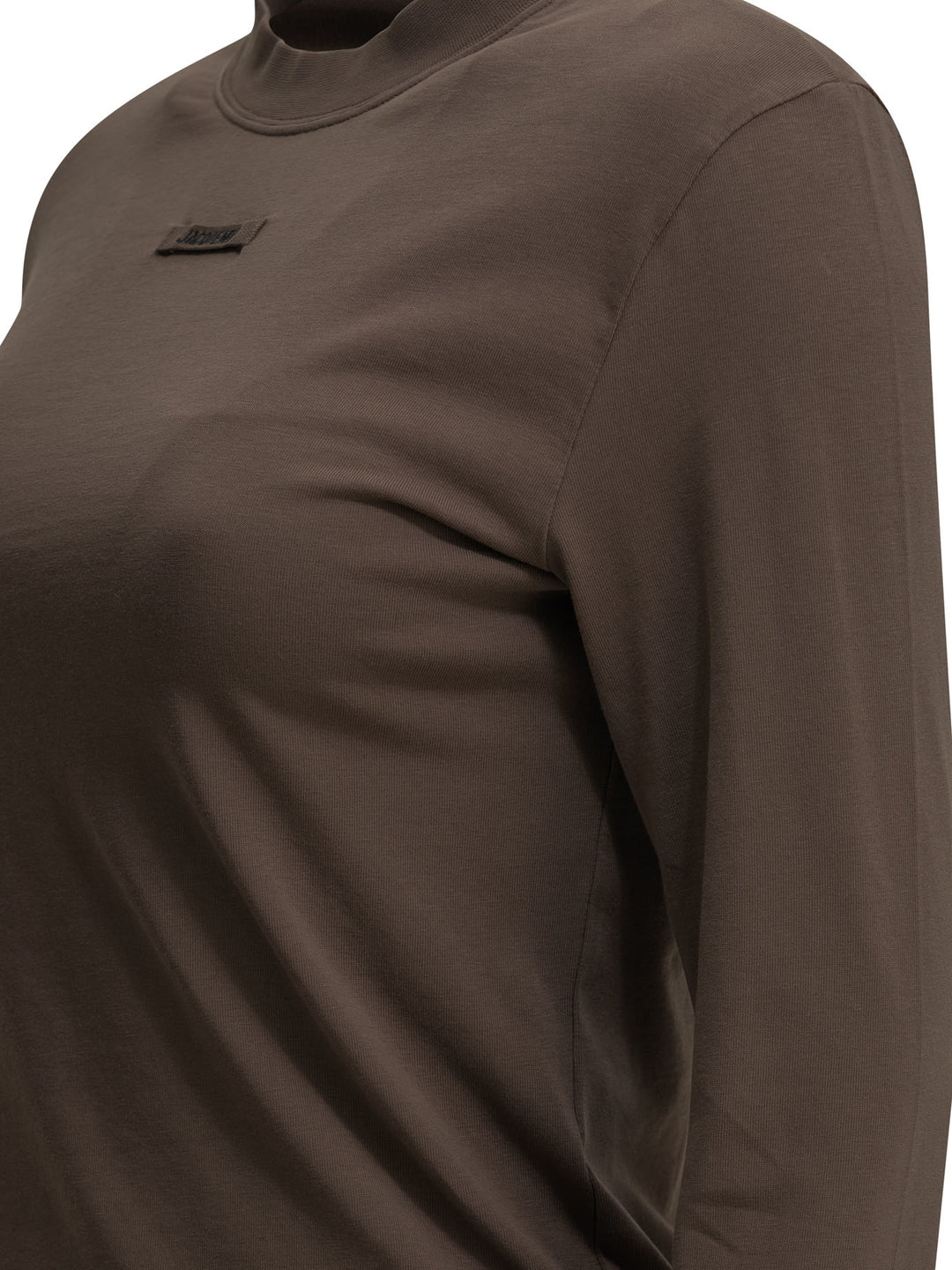Jacquemus Gros Grain T-shirts - Brown | 1337d6fd5898309982aab0efb23b66de505eb940