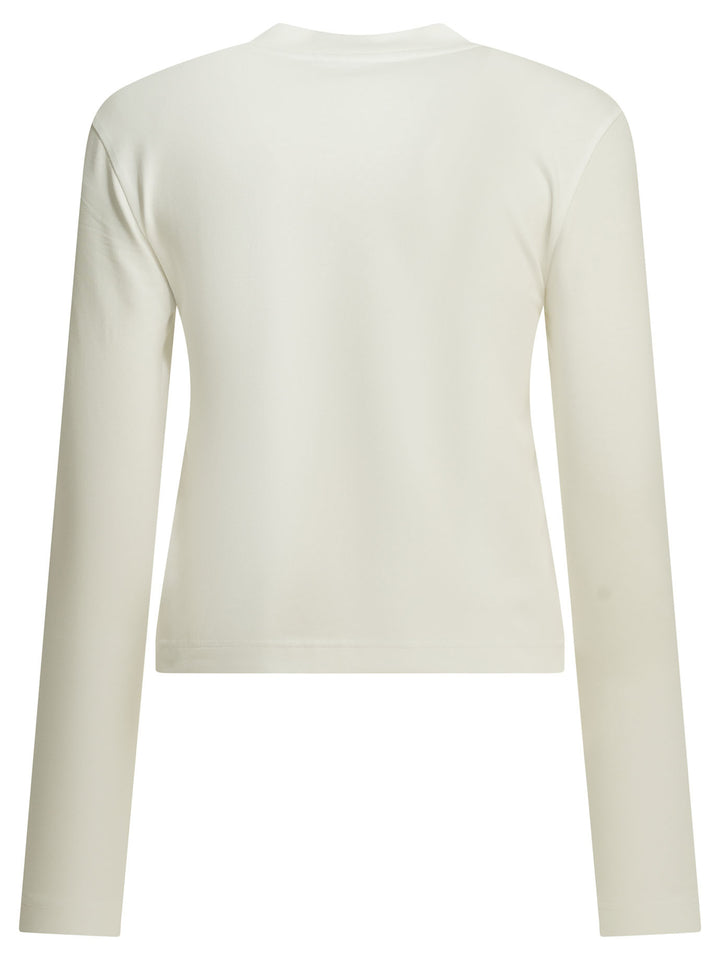 Jacquemus Gros Grain T-shirts - White | 649f05eca4c47fe521430c81d6f1644a2e5572e9