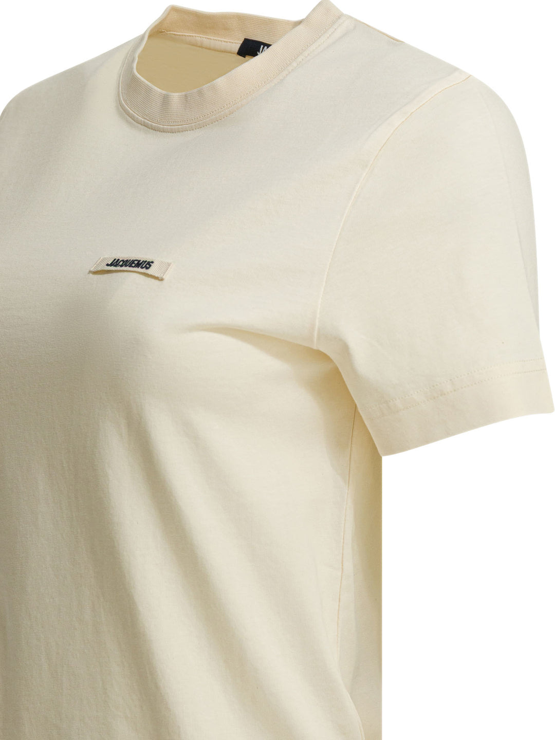 Jacquemus Gros Grain T-shirts - Beige | f446cc2aee9f2d83383d9d2e2d90337ca5515043