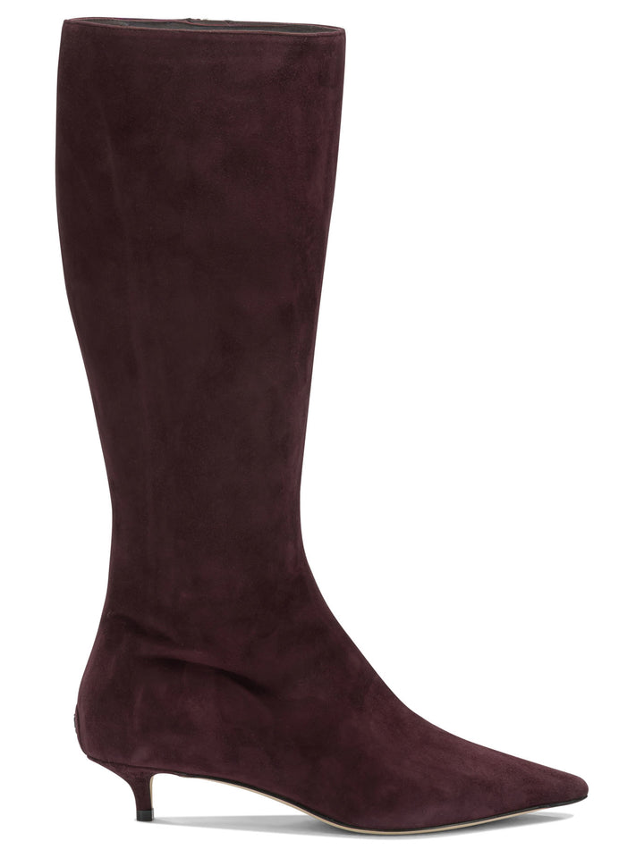 Jimmy Choo Amis 35mm Boots and Ankle Boots - Bordeaux | ba03740b8e0d664c29336dc0df5c32c3a843f1bd