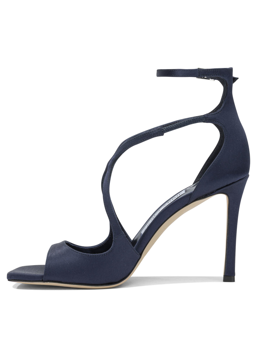 Jimmy Choo Azia 95mm Sandals - Blue | fc9e569ca3a129a0288fb1e4cbe945712eaddf21