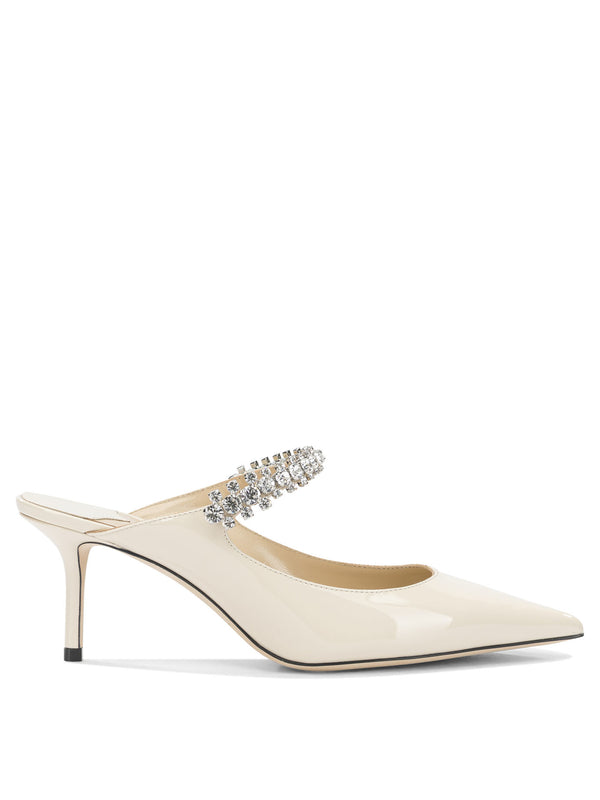 Bing 65mm Heeled Shoes White