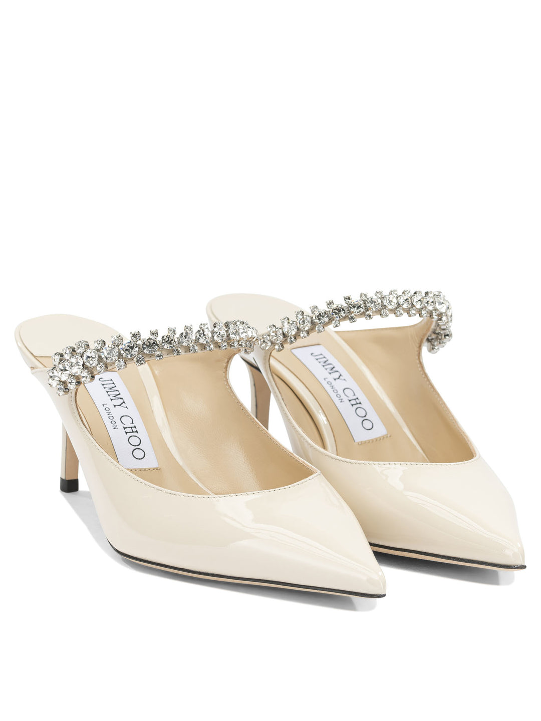 Jimmy Choo Bing 65mm Heeled shoes - White | 596befbc40d6a15b4cbabe1843ad101cfd159b79