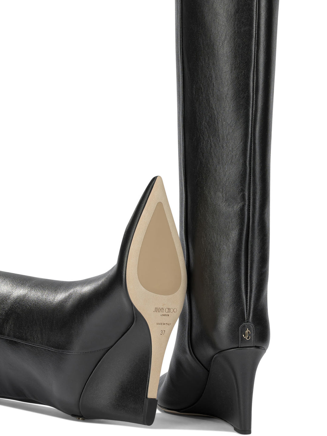 Jimmy Choo Blake 85mm Boots and Ankle Boots - Black | f0ff833d865a4c24f777ecab33d9b288717809cb