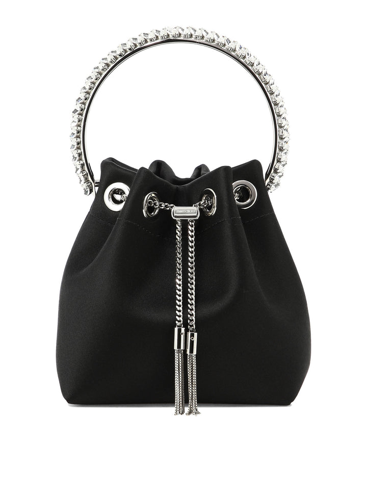 Jimmy Choo Bon Bon Handbags - Black | a27c4b27af1e73794ff7da15f318ceec1137a9b9