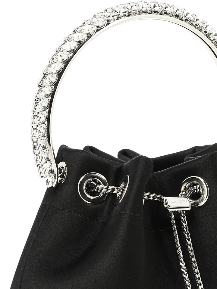 Jimmy Choo Bon Bon Handbags - Black | 512e1ec1bff0cde692f4f52331f32edb44e3f293