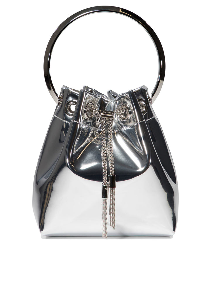 Jimmy Choo Bon Bon Handbags - Silver | 8fb9bff209bd6ae89baed86d38e15476cca278e2