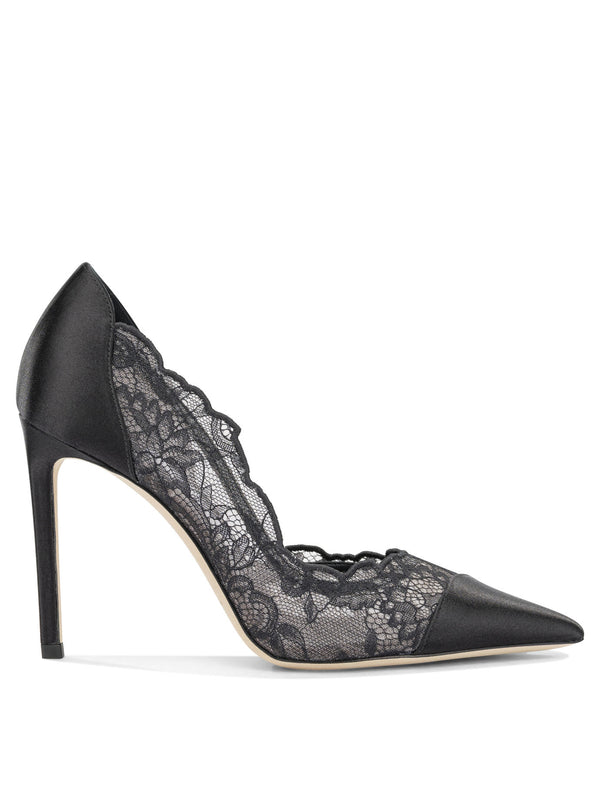 Brigitte 100mm Heeled Shoes Black