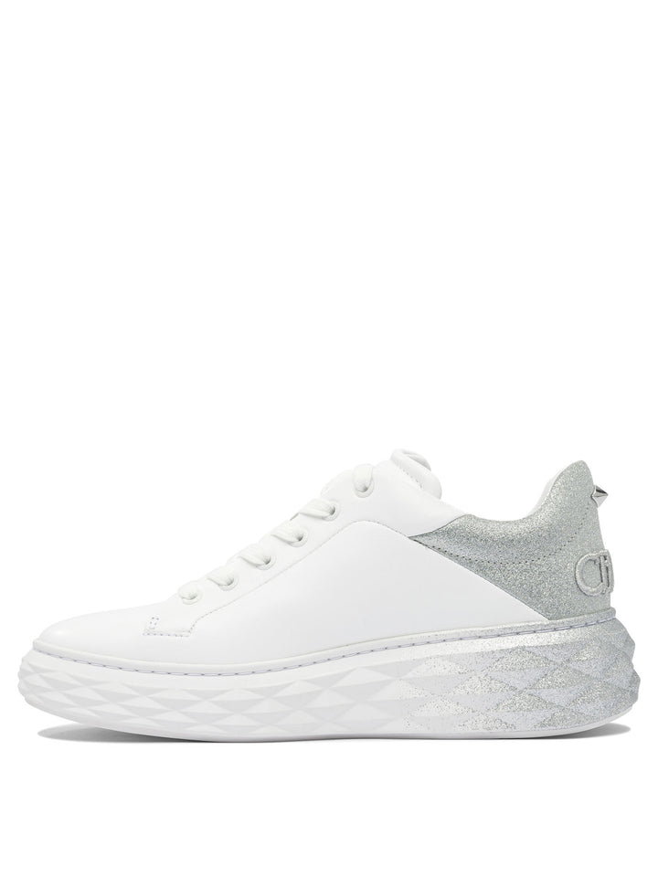 Jimmy Choo Diamond Maxi F Ii Sneakers & Slip-On - White | 6f7dd16a8e36c119ebc2f02db0ff11845f8146b8