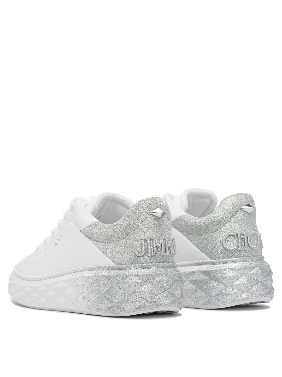 Jimmy Choo Diamond Maxi F Ii Sneakers & Slip-On - White | 7feea1675d24490bca38c001b2872e73309bf348