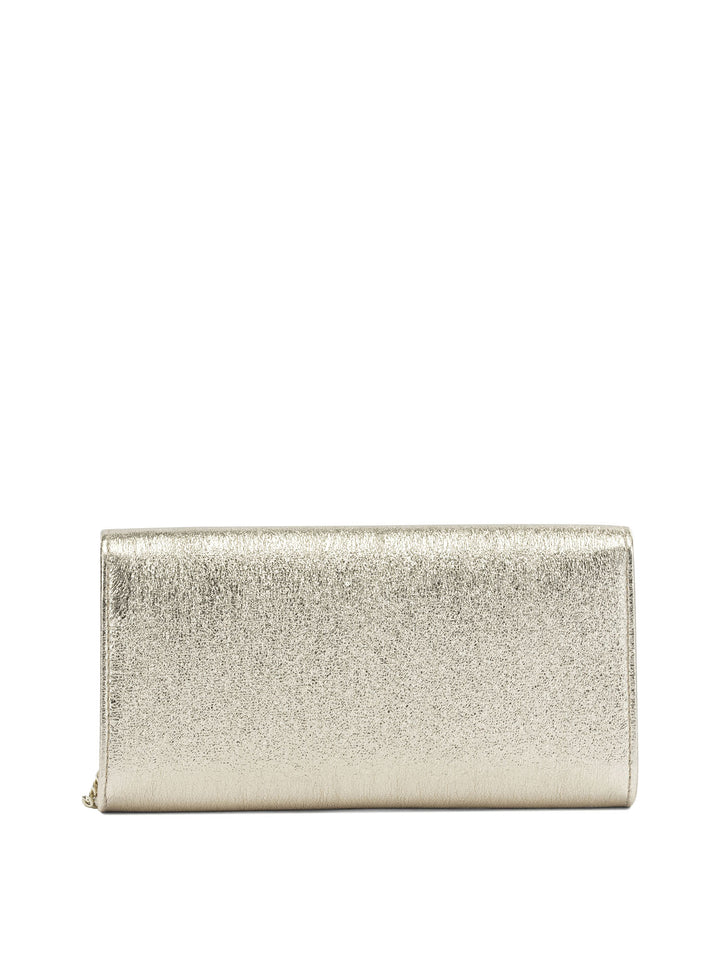 Jimmy Choo Emmie Clutches - Gold | 301a5e218fd86fe43ebffe50b7725fd046ce008e