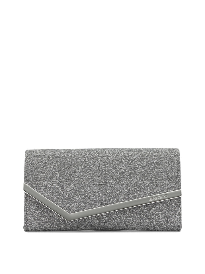 Jimmy Choo Emmie Clutches - Silver | b4654077066249c9d2ae562122ee97968dfc9217