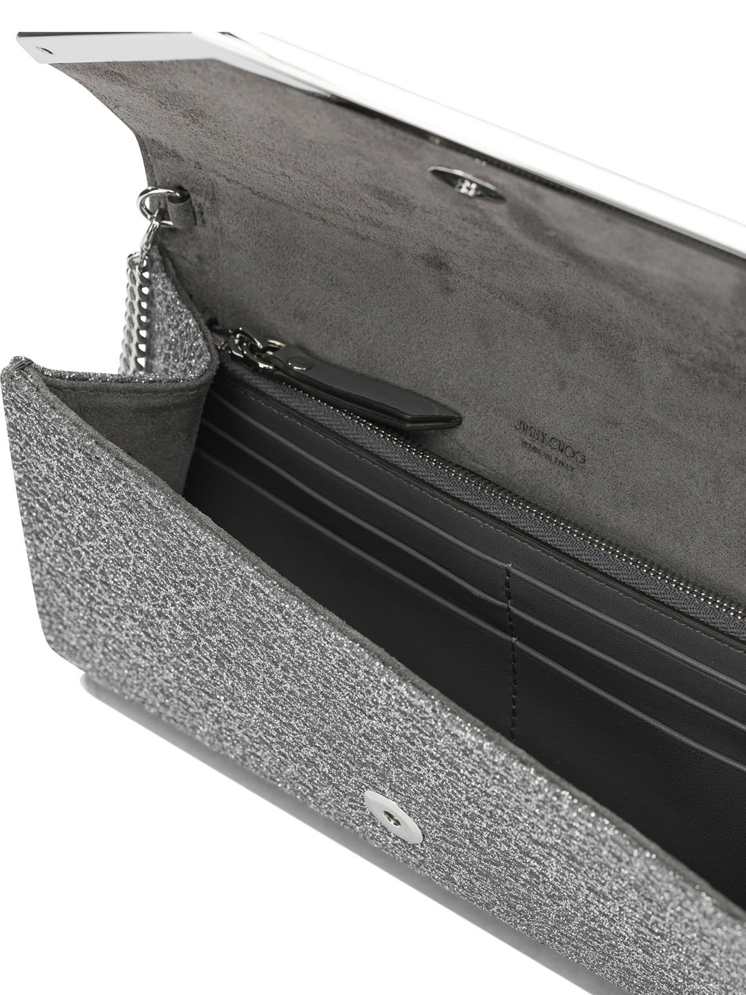 Jimmy Choo Emmie Clutches - Silver | e3e74d7efed68734343d33726b8e9c396c38e6c5