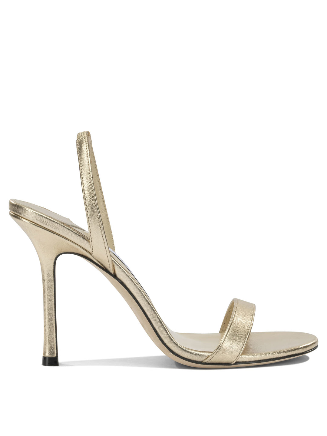 Jimmy Choo Jenn 100mm Sandals - Gold | 6922678473f582a0298b7efbe1bfe484e019c3d9