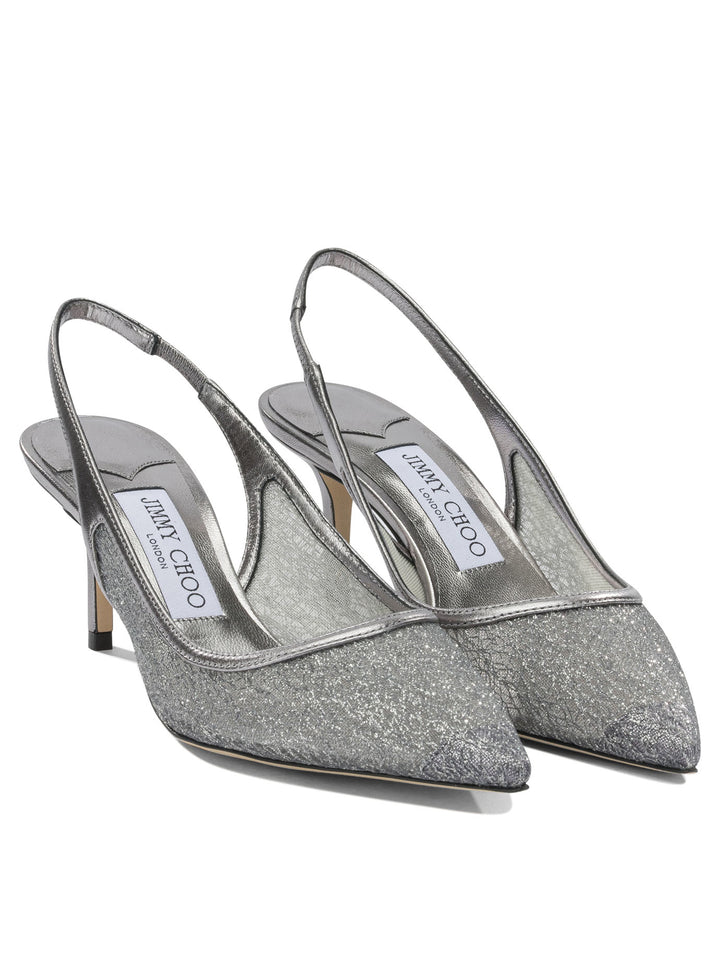 Jimmy Choo Love 65mm Heeled shoes - Grey | db062d8f87d147ee26733e8c9400c5bab4320c69